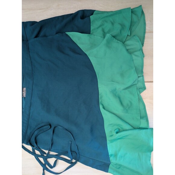 Summersalt The Short Beach to Brunch Wrap SkirtXL Seaglass &Seaweed Green Blue - Picture 6 of 7